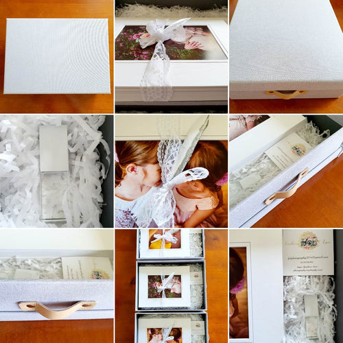 Wedding Package ~ Feathers Package with Linen Box``